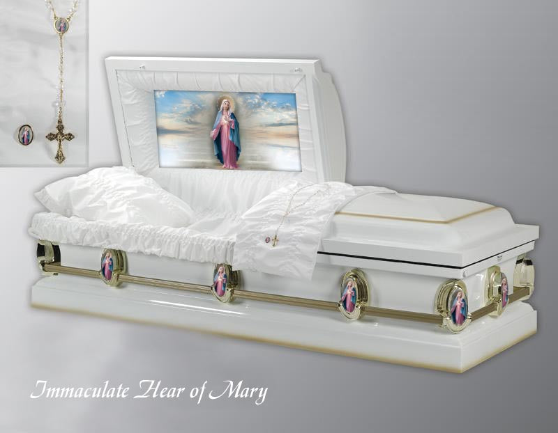 IMMACULATE HEART OF MARY 5  CASKET 20 GAUGE